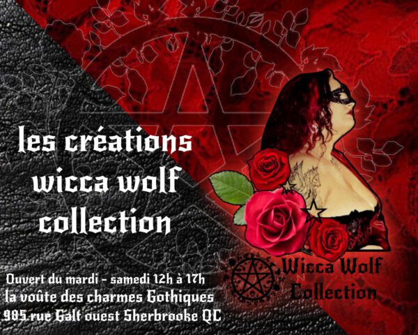 Couronne Reine des 3 âmes par Wicca wolf collection - Image 2