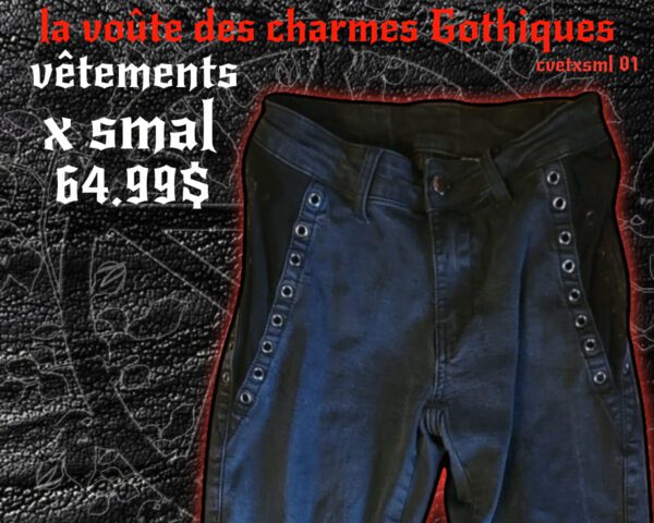 pantalon x Small rock classico - Image 2