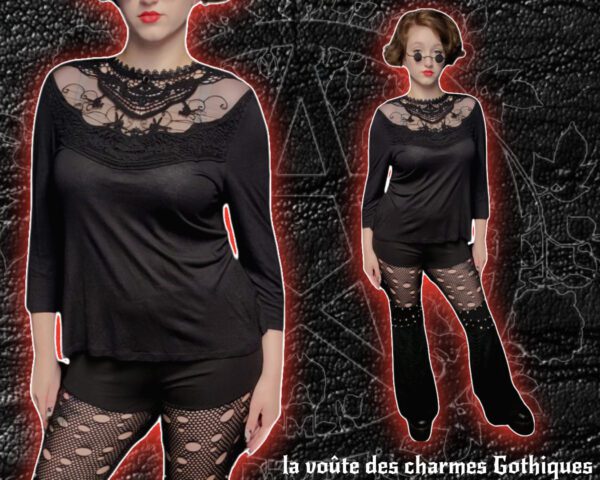 chandail style trad Goth medium