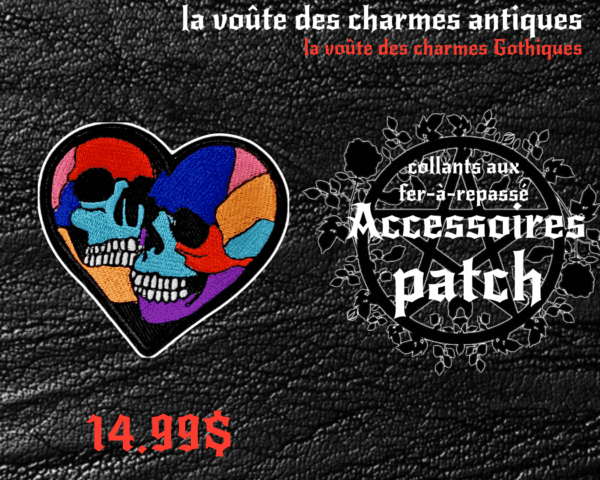 Patch autocollante ( le fer-à-repassé )