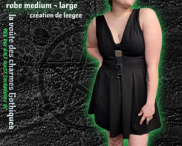 robe unique goth large - médium