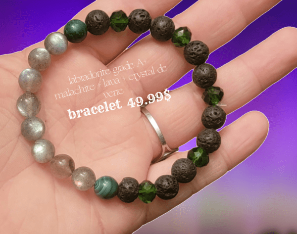 Bracelets de labradorite - Image 4