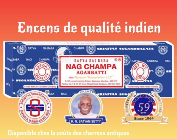 encens  Nag champa - Agarbatti