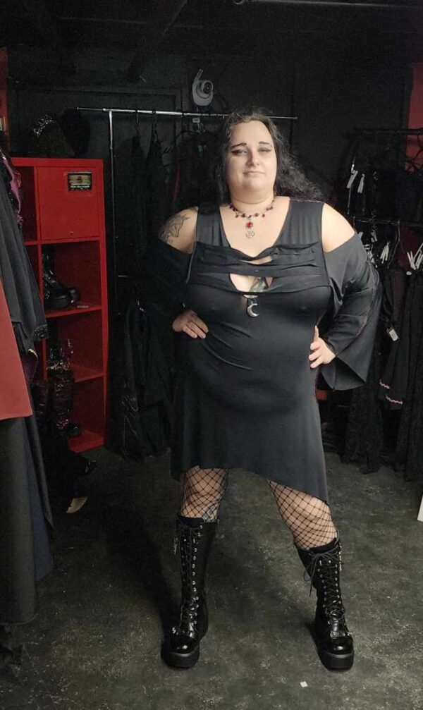 robe witchy réalisée par leegee convient au taille x-large à 2xxl - Image 2